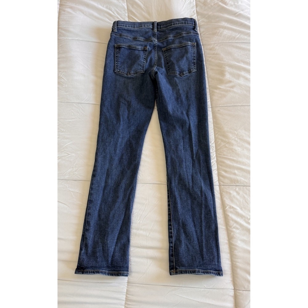 GAP Kids Boys Original Jeans Size 14 Regular Stretch Straight Denim Blue EUC - Picture 6 of 10